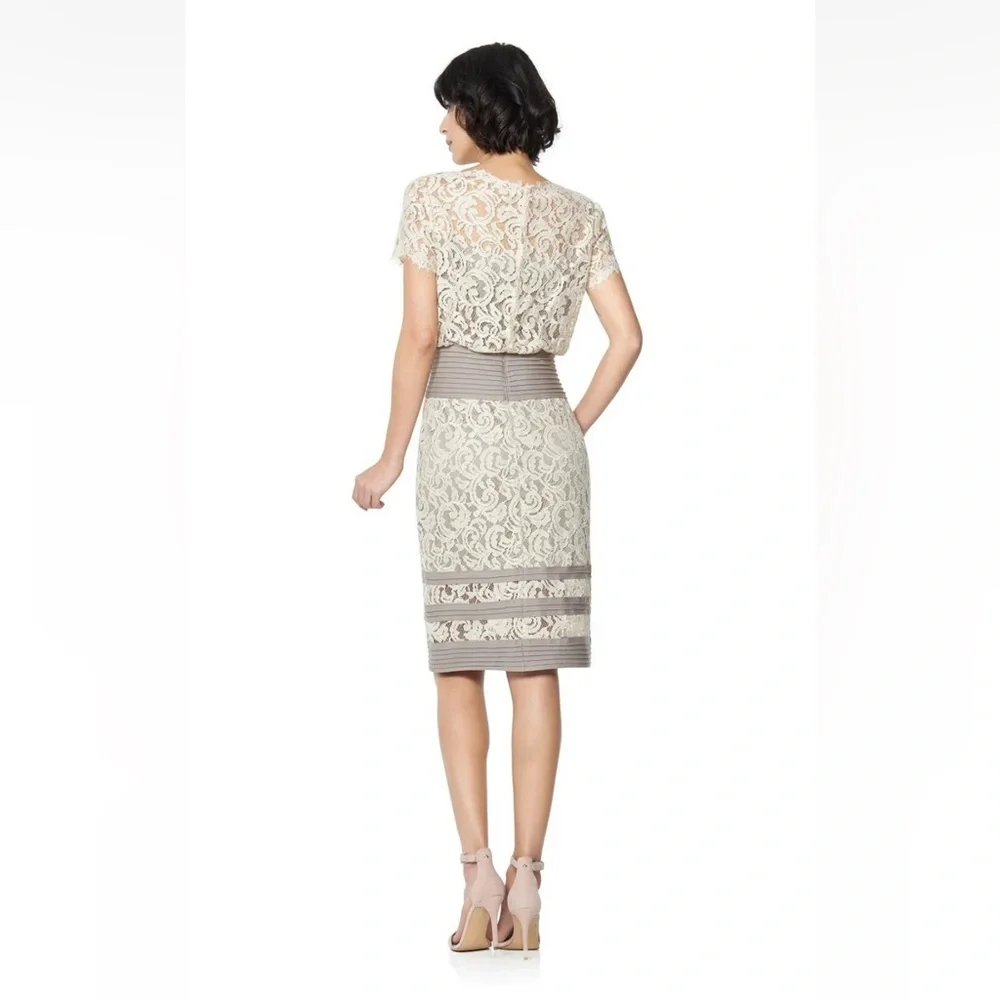 Tadashi Shoji lace dress. Size 2 - Picture 10 of 10